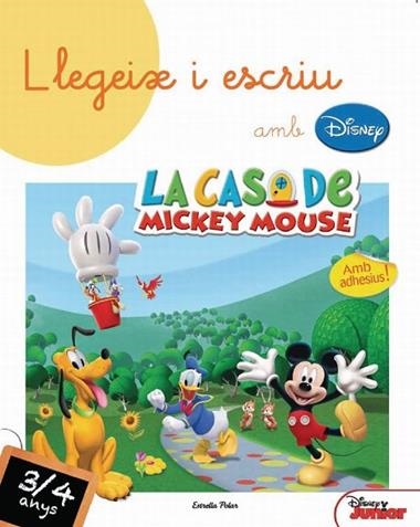 LLEGEIX I ESCRIU AMB DISNEY 3-4 ANYS | 9788415790341 | DISNEY