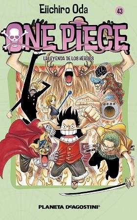 ONE PIECE 43 | 9788468471945 | EIICHIRO ODA