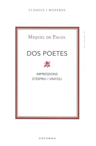 DOS POETES | 9788466407571 | PALOL, MIQUEL DE