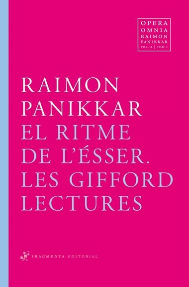 EL RITME DE L'ESSER | 9788492416622 | RAIMON PANIKKAR