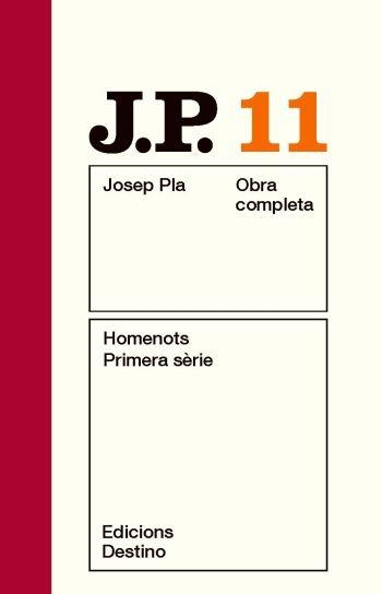 HOMENOTS PRIMERA SERIE OCJP 11 | 9788497101516 | PLA, JOSEP