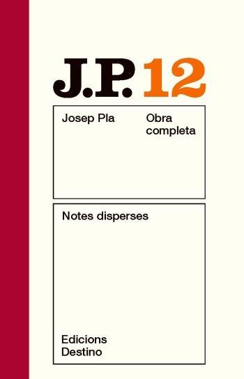 NOTES DISPERSES OCJP 12 | 9788497101523 | PLA, JOSEP