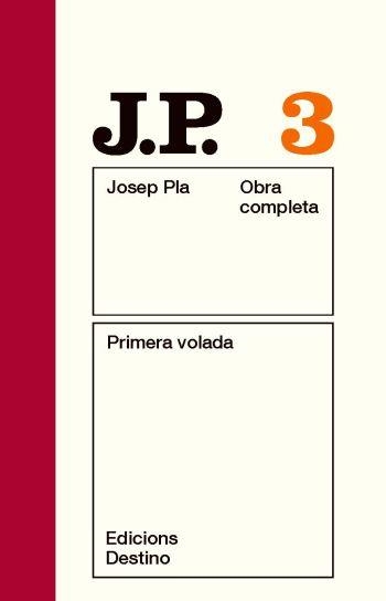 PRIMERA VOLADA OCJP3 | 9788497101431 | PLA, JOSEP