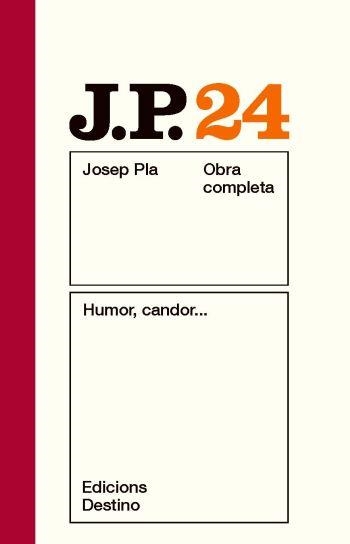 HUMOR, CANDOR... OCJP 24 | 9788497101646 | PLA, JOSEP