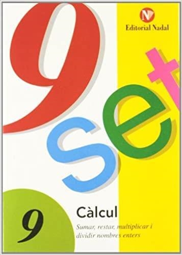 9 SET 9 CALCUL | 9788478870349 | R M MARTI FUSTER