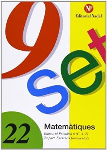 9 SET 22 MATEMATIQUES | 9788486545031 | VECIANA, J.