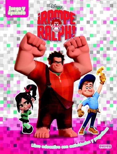 ROMPE RALPH. LIBRO EDUCATIVO CON ACTIVIDADES Y PEGATINAS | 9788444148724 | VVAA