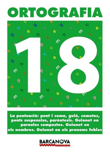 ORTOGRAFIA 18 | 9788448927455 | ELENA MARTINEZ & NURIA MURILLO
