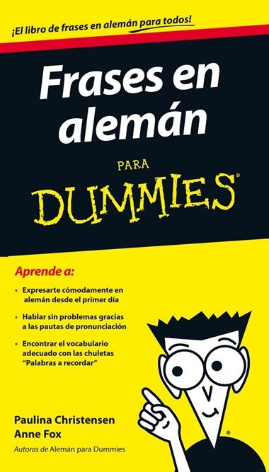 FRASES EN ALEMÁN PARA DUMMIES | 9788432901232 | FOX & CHRISTENSEN
