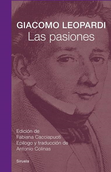 LAS PASIONES | 9788498418057 | GIACOMO LEOPARDI