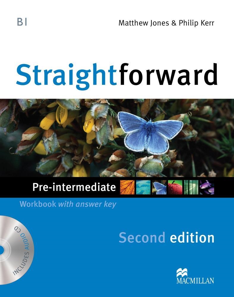 STRAIGHTFORWARD SECOND EDITION PRE-INTERMEDIATE WORKBOOK WITH CD | 9780230423169 | MATTHEW JONES & PHILIP KERR
