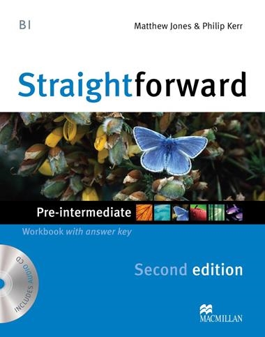 STRAIGHTFORWARD SECOND EDITION PRE-INTERMEDIATE WORKBOOK WITH CD | 9780230423169 | MATTHEW JONES & PHILIP KERR