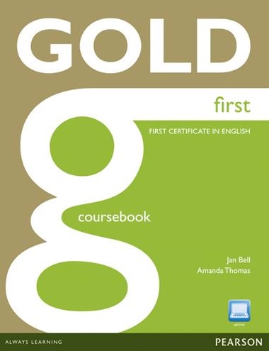 GOLD FIRST COURSE BOOK | 9781408297896 | BELL, JAN