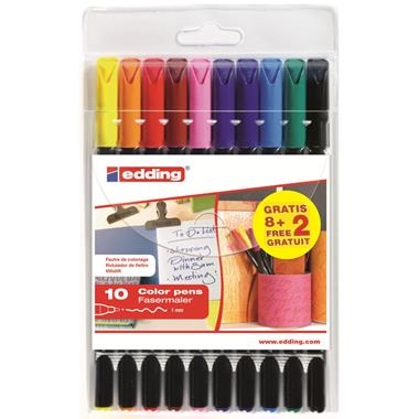 EDDING 1200 PACK 10 RETOLADORS COLORS | 4004764959099
