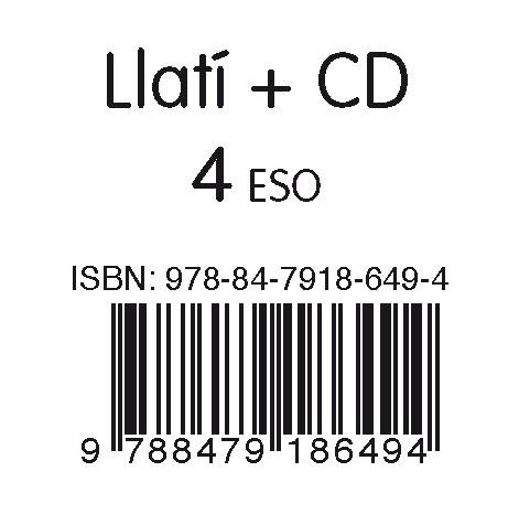 LLATI 4 ESO + CD | 9788479186494 | VARIOS AUTORES