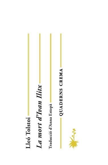 MORT D'IVAN ILITX, LA | 9788477275503 | TOSTOI, LEO