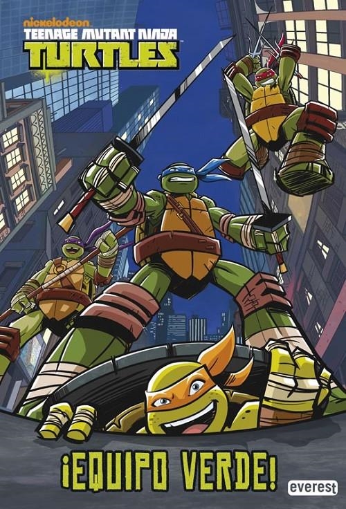 EQUIPO VERDE TORTUGUAS NINGA (CAST) | 9788444169620 | NICKELODEON