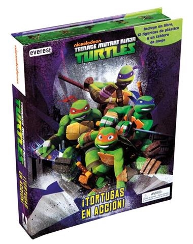 TORTUGAS EN ACCION, TEENAGE MUTANT NINJA TURTLES. ¡ | 9788444169705 | NICKELODEON
