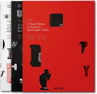 TYPE A VISUAL HISTORY OF TYPEFACES AND GRAPHIC STYLES | 9783836544801