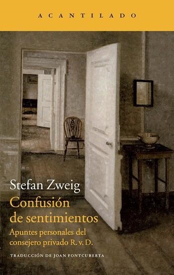 CONFUSION DE SENTIMIENTOS | 9788415689973 | STEFAN ZWEIG