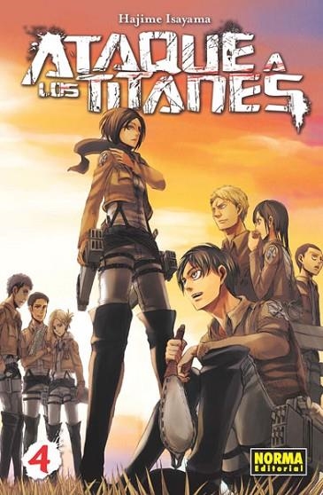 ATAQUE A LOS TITANES 04 | 9788467911503 | HAJIME ISAYAMA