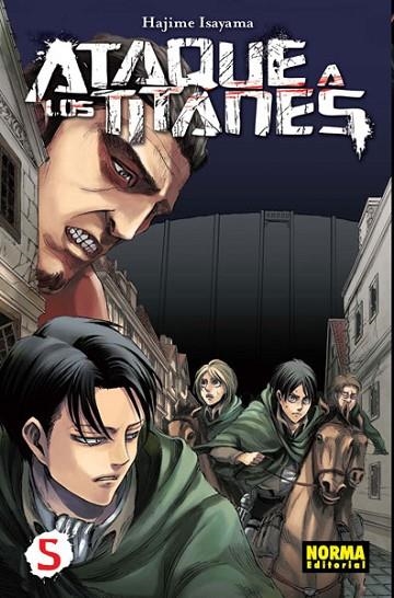 ATAQUE A LOS TITANES 05 | 9788467912616 | HAJIME ISAYAMA