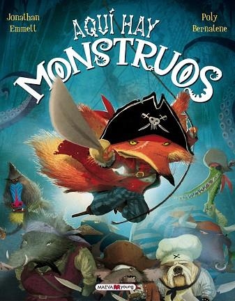 AQUI HI HA MONSTRES | 9788415893028 | EMMETT, JONATHAN & BERNATENE, POLY