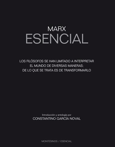 MARX ESENCIAL | 9788494183225 | GARCIA NOVAL, CONSTANTINO