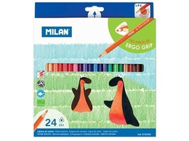 MILAN 24 LLAPIS COLORS TRIANGULARS REF 231 | 8411574017929