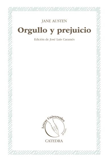 ORGULLO Y PREJUICIO | 9788437631721 | JANE AUSTEN