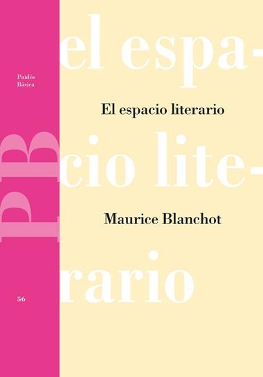 EL ESPACIO LITERARIO | 9788475097152 | BLANCHOT, MAURICE