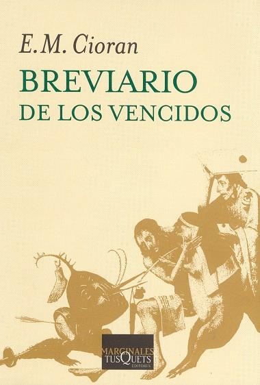 BREVIARIOS DE LOS VENCIDOS | 9788483105641 | CIORAN, E.M.