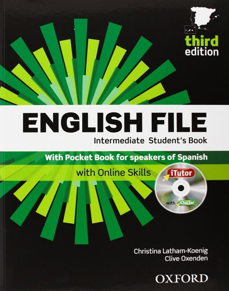 ENGLISH FILE INTERMEDIATE STUDENT'S BOOK WORKBOOK WITH KEY PACK 3ED | 9780194519915 | CLIVE OXENDEN/CRISTINA LATHAM KOENIG/PAUL SELIGSON