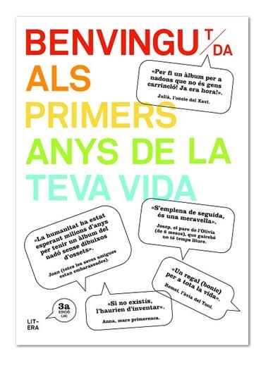 BENVINGUT/DA ALS PRIMERS ANYS DE LA TEVA VIDA | 9788494294709 | TERRER, NOELIA