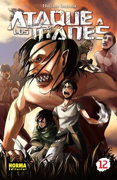 ATAQUE A LOS TITANES 12 | 9788467918120 | HAJIME ISAYAMA