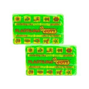 PLASTILINA VERD FLUO 70 | 8412027007047 | JOVI