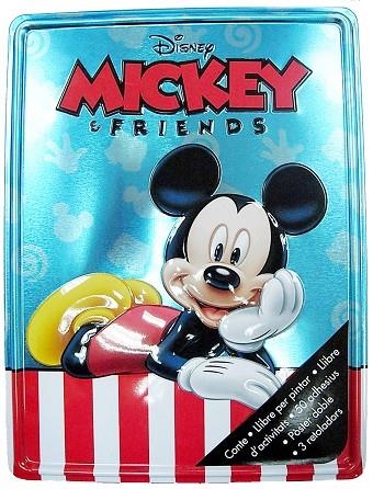 MICKEY I ELS SEUS AMICS CAIXA METAL·LICA | 9788490576373 | DISNEY