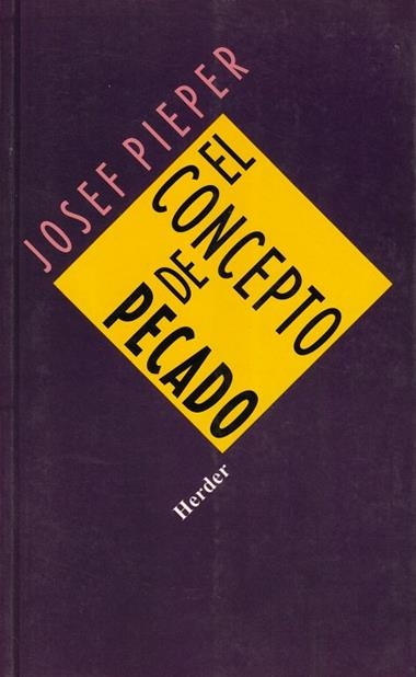 EL CONCEPTO DE PECADO | 9788425407727 | PIEPER, JOSEF