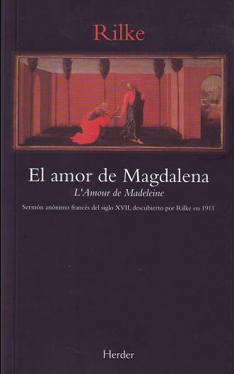 EL AMOR DE MARIA MAGDALENA | 9788425419942 | RILKE