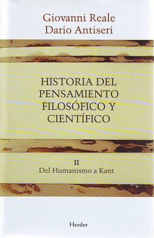 HISTORIA DEL PENSAMIENTO FILOSOFICO Y CIENTIFICO 2 (RUSTEGA) | 9788425415890 | REALE, GIOVANNI