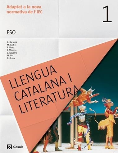 LLENGUA CATALANA I LITERATURA 1 ESO | 9788421854808 | VVAA