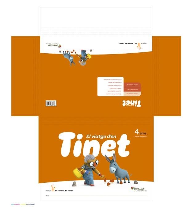 EL VIATGE D'EN TINET 4 ANYS 1 TRIMESTRE | 9788479181925 | VVAA