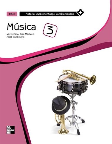 MUSICA 3 MATERIAL D'APRENENTATGE COMPLEMENTARI | 9788448177591 | CANO I ALTRES