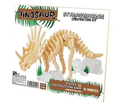 DINOSAUR TRICERATOPS CONSTRUCTION KIT | 5060036532123 | PROFESSOR PUZZLE
