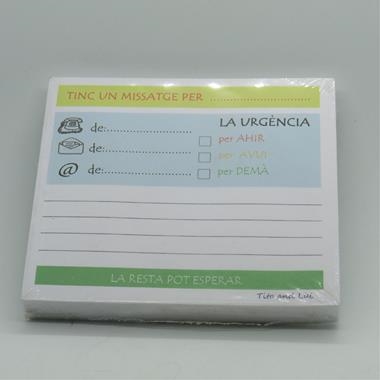 TITO&LUI BLOC MEMORIA IMAN 150F | 8400003805152