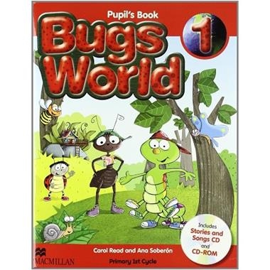 BUGS WORLD 1 PUPILS'S BOOK | 9780230407466 | SOBERON, A. & READ, C.
