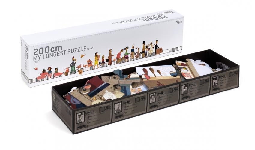 PUZZLE MY LONGEST PUZZLE 200CM TREN | 8436530160570 | LONDJI