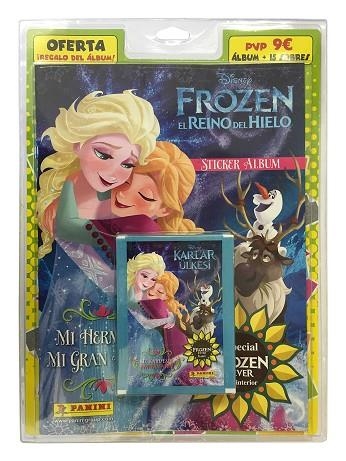 FROZEN BLISTER ALBUM + 10 SOBRES | 9788427869011 | DISNEY