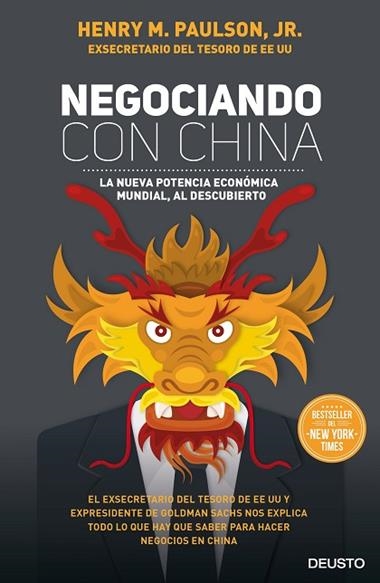 NEGOCIANDO CON CHINA | 9788423424993 | PAULSON JR, HENRY M.