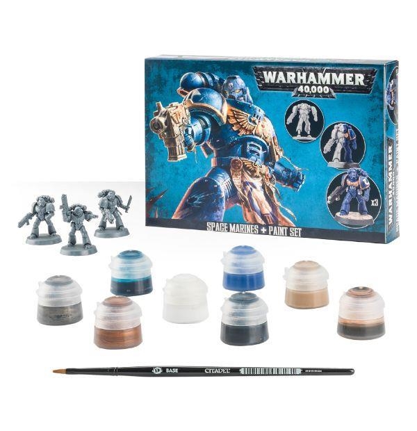 SPACE MARINES PAINT SET | 5011921070589 | GAMES WORKSHOP